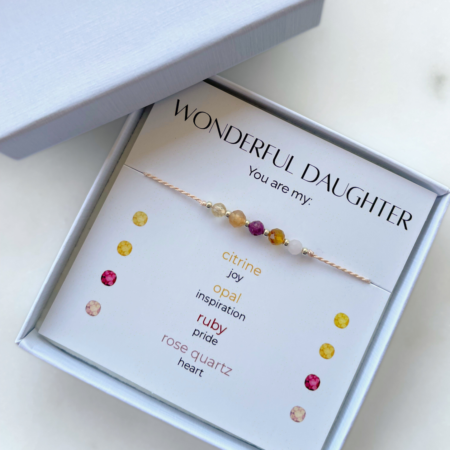 Bracelet Wonderful Daughter | Gift for Daughter