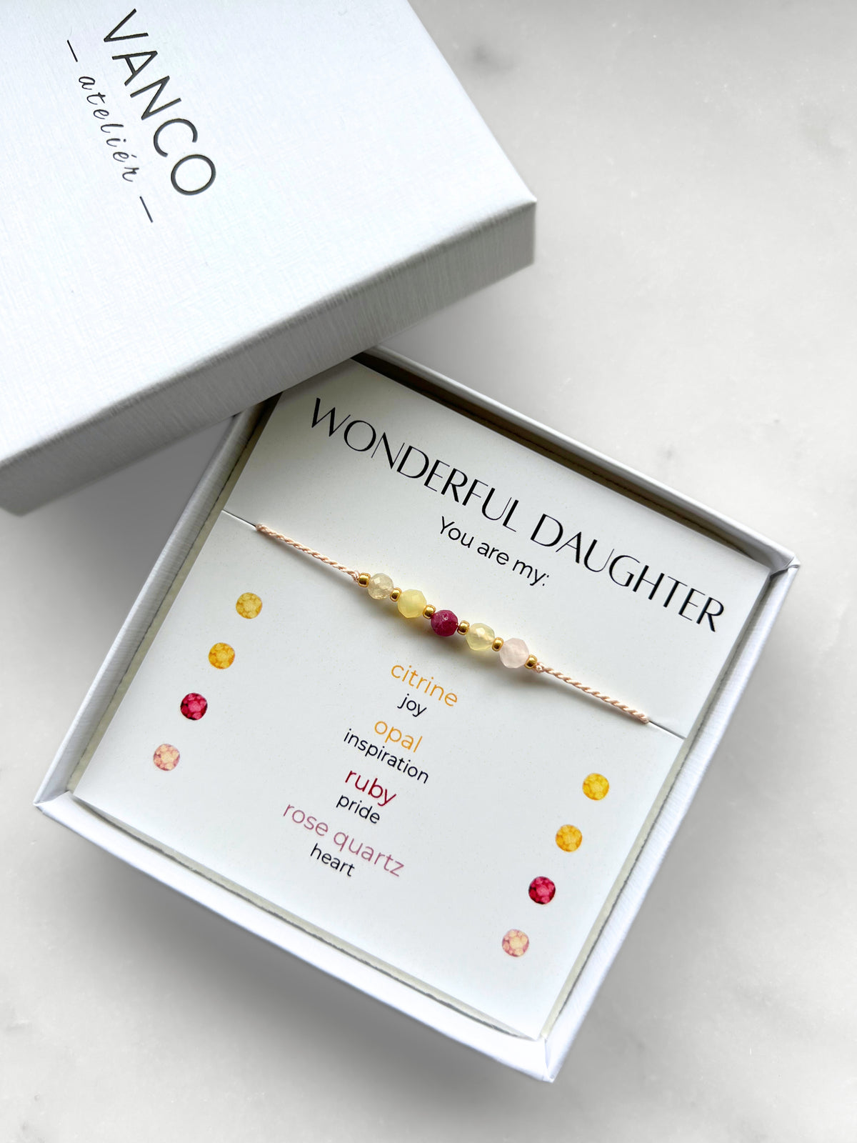 Bracelet Wonderful Daughter | Gift for Daughter