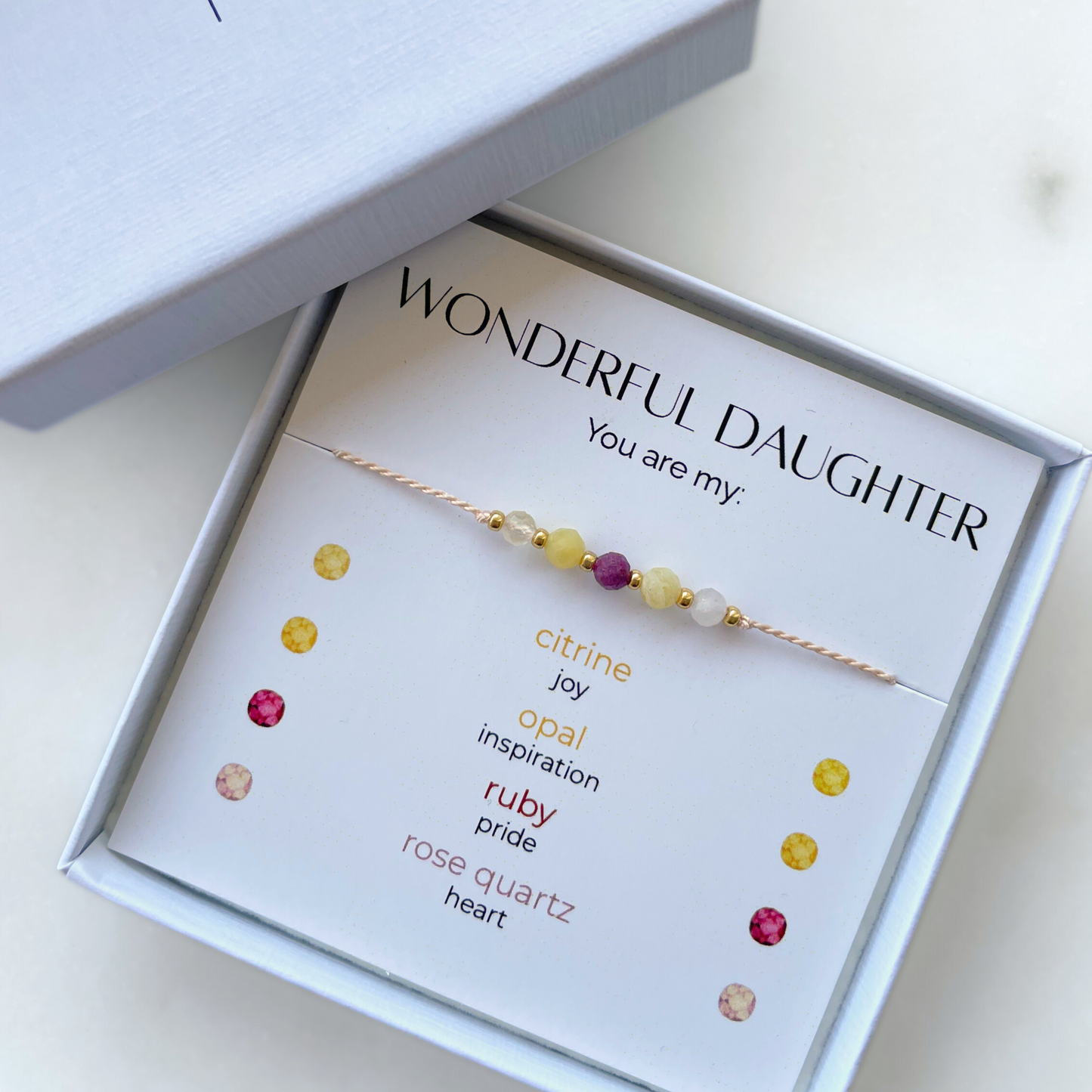 Bracelet Wonderful Daughter | Gift for Daughter
