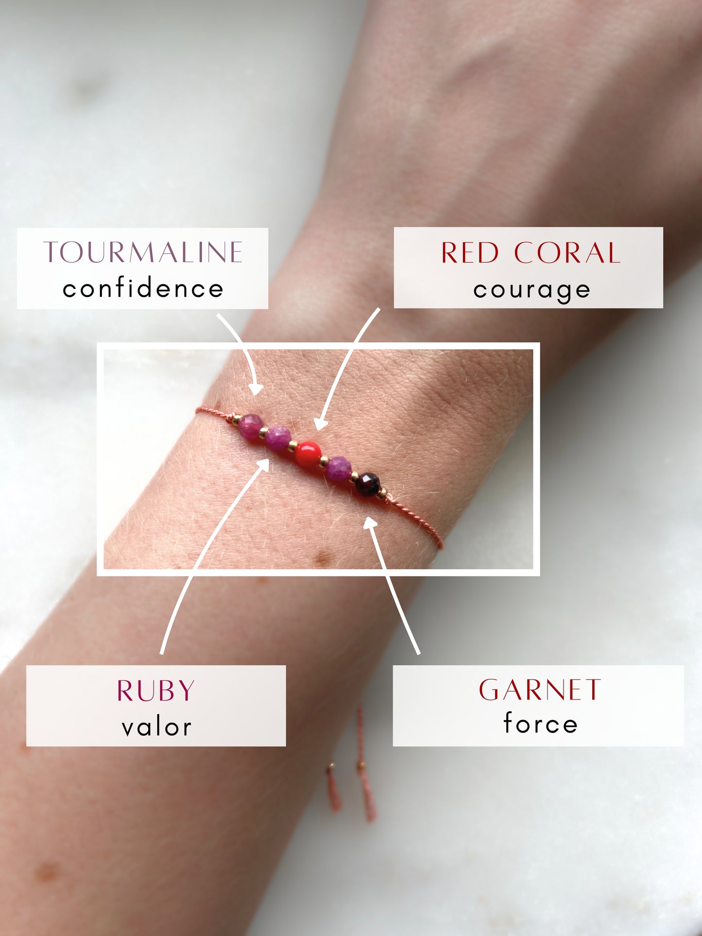 Courage Bracelet | Confidence Motivating Gift