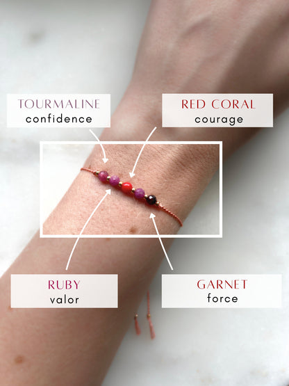 Courage Bracelet | Confidence Motivating Gift