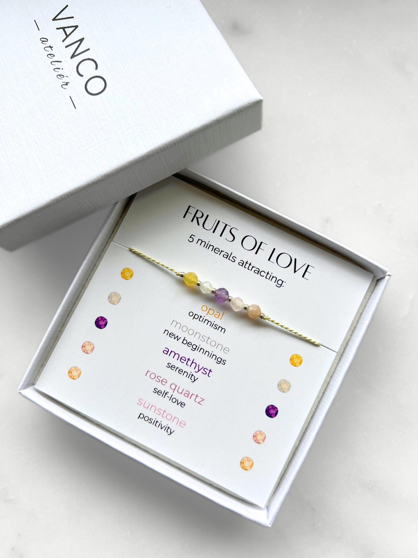 Früchte der Liebe | Motivierendes TTC Armband