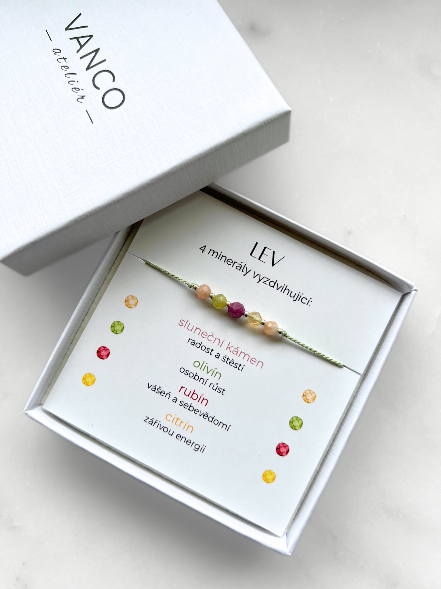 Leo Zodiac Bracelet | Delicate Gemstone Bracelet