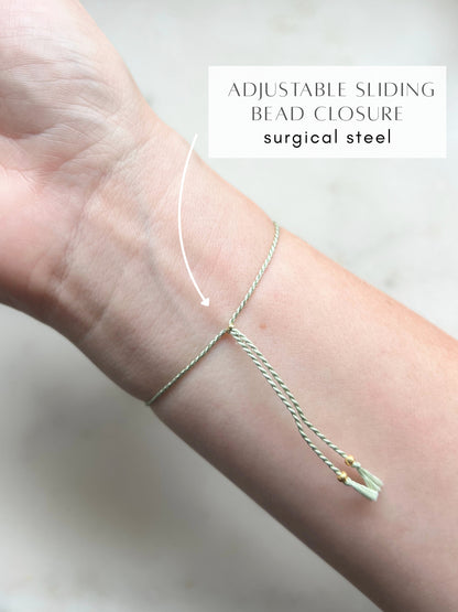 Cancer Zodiac Bracelet | Minimalist Crystal Bracelet