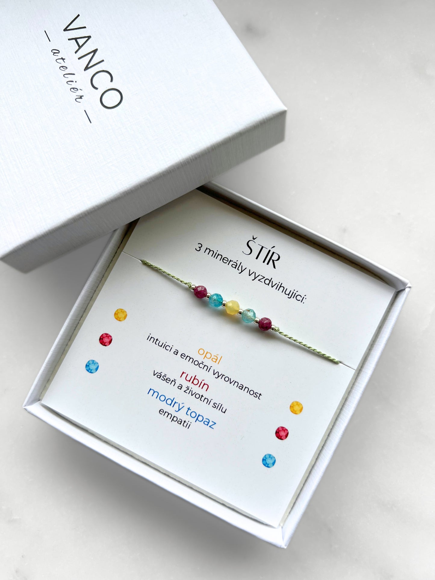 Scorpio Zodiac Bracelet | Minimalist Mineral Bracelet