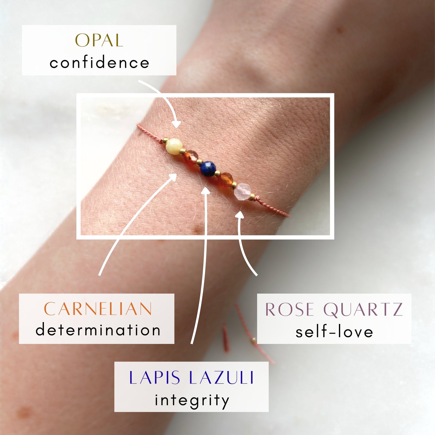 Taurus Crystal Bracelet | Personal Zodiac Talisman