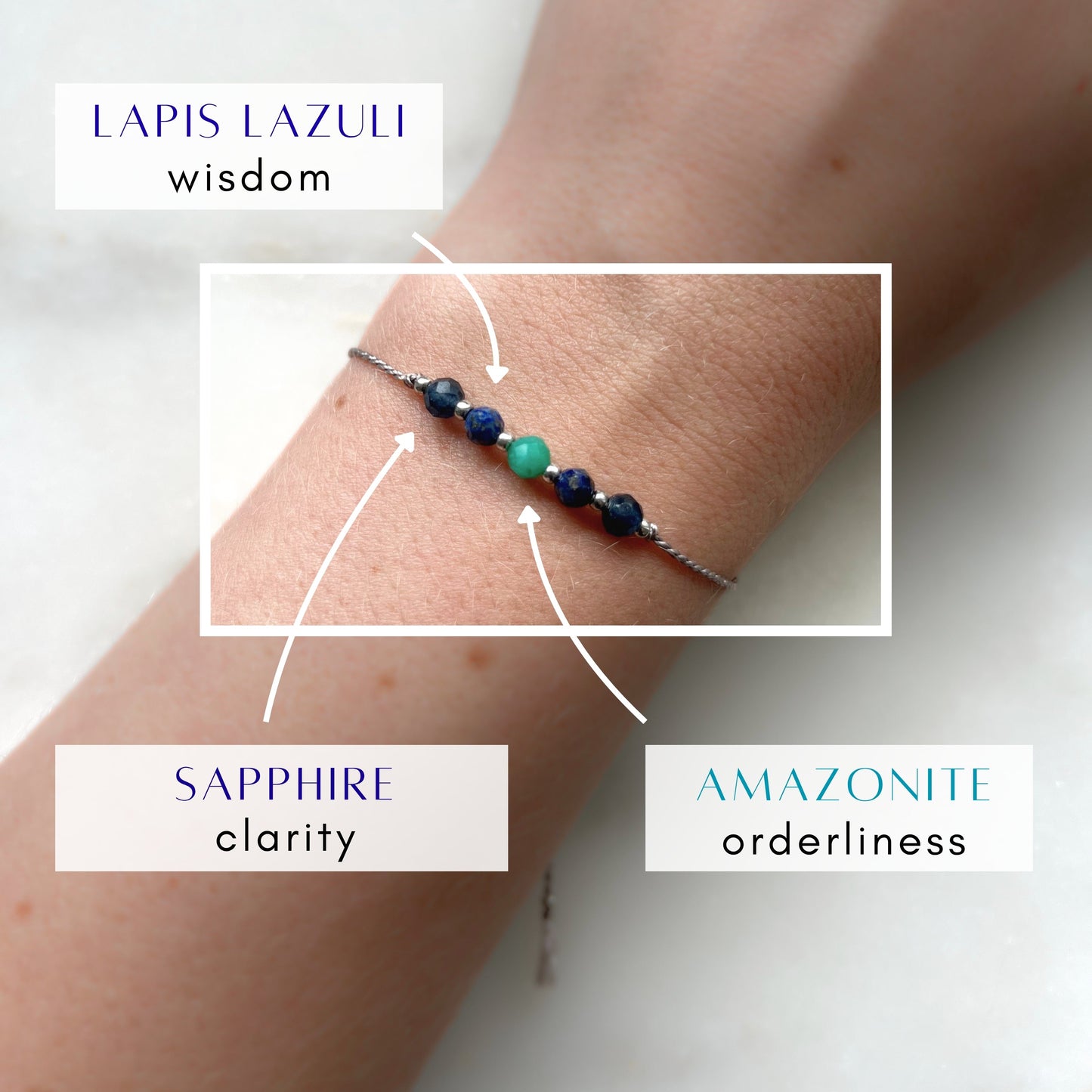 Virgo Bracelet | Crystal Zodiac Bracelet