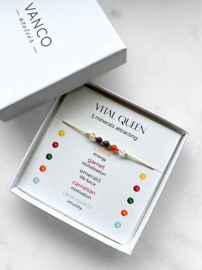 Vitality Bracelet | Crystal Gift for Health