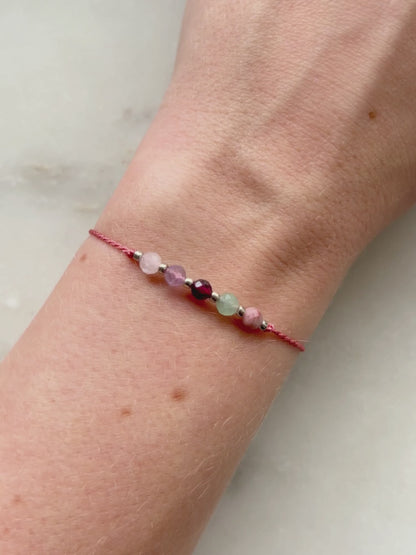 Láskolapka Bracelet | Manifestation Mineral Bracelet