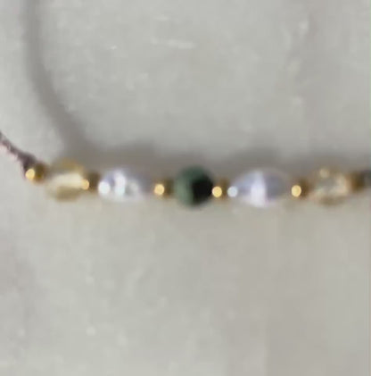 Gemini Bracelet | Dainty Crystal Bracelet