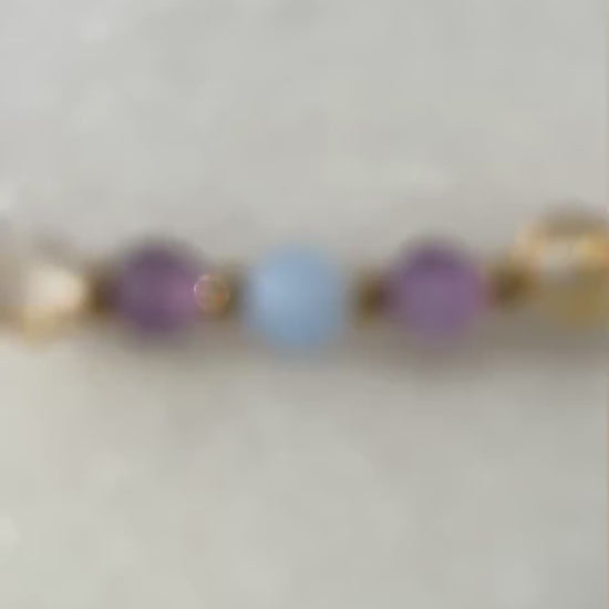 Aries Zodiac Bracelet | Minimalist Crystal Bracelet