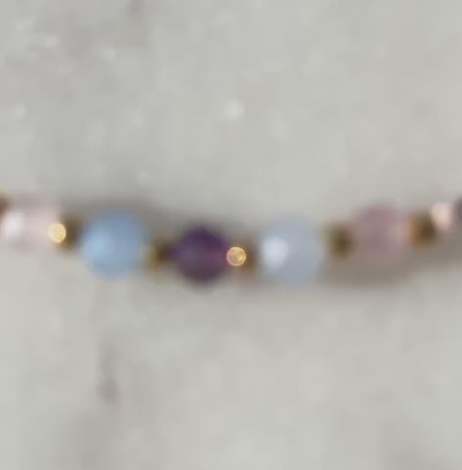 Pisces Zodiac Bracelet | Crystal Talisman