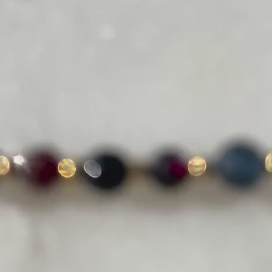 Capricorn Zodiac Bracelet | Elegant Crystal Talisman