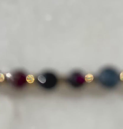 Capricorn Zodiac Bracelet | Elegant Crystal Talisman