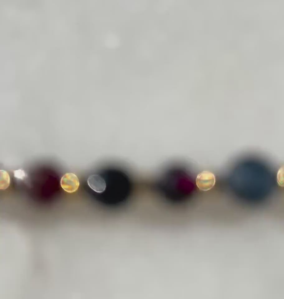 Capricorn Zodiac Bracelet | Elegant Crystal Talisman